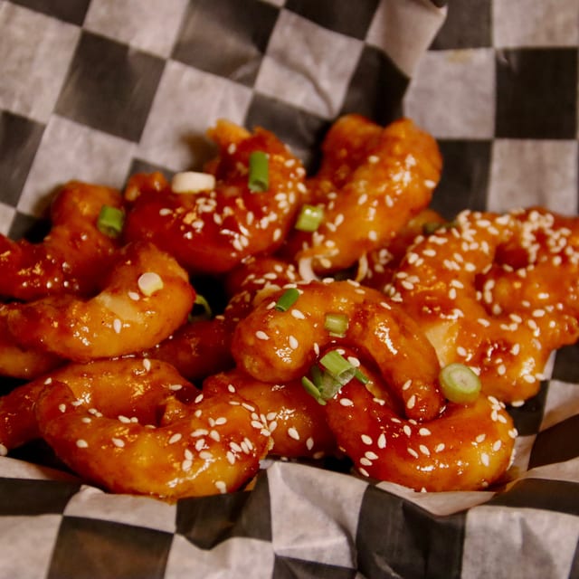 Gochujang Shrimp.