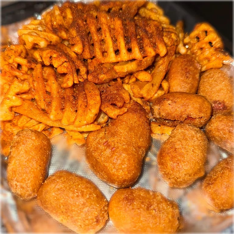 Savor our corn dog