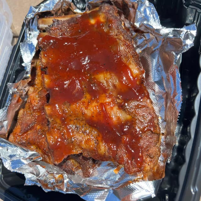 Full Rack of Ribs.