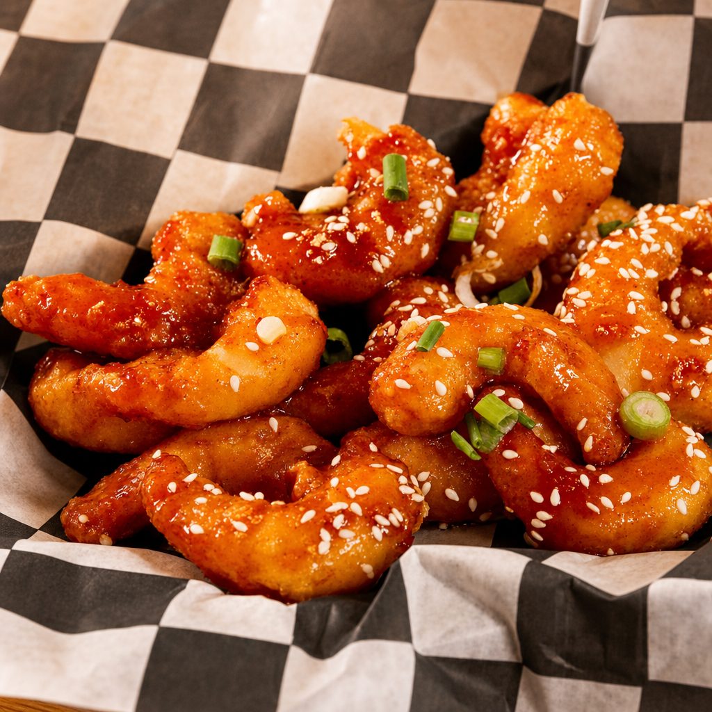 Gochujang Shrimp.