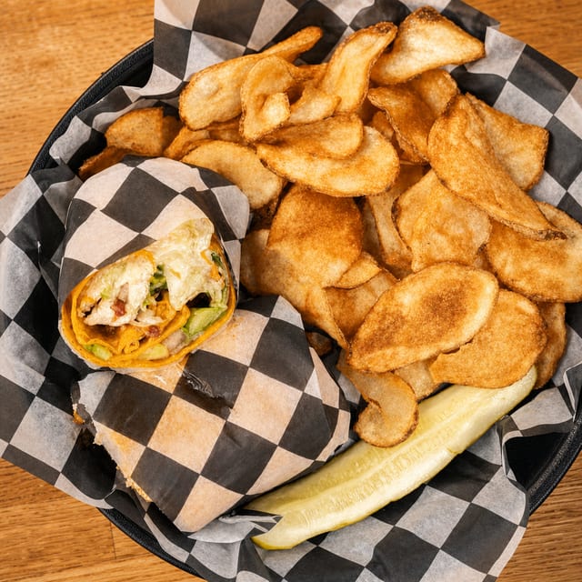Chicken Avocado Wrap.