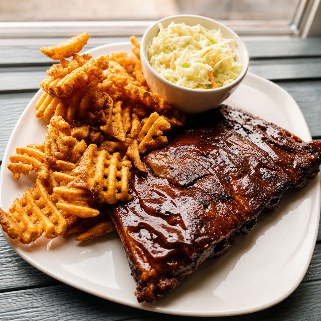 1/2 Rack of Ribs.