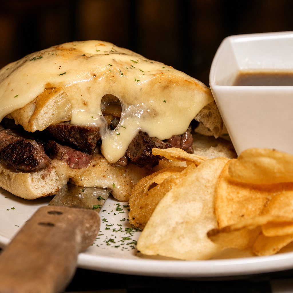 French Onion Steak.
