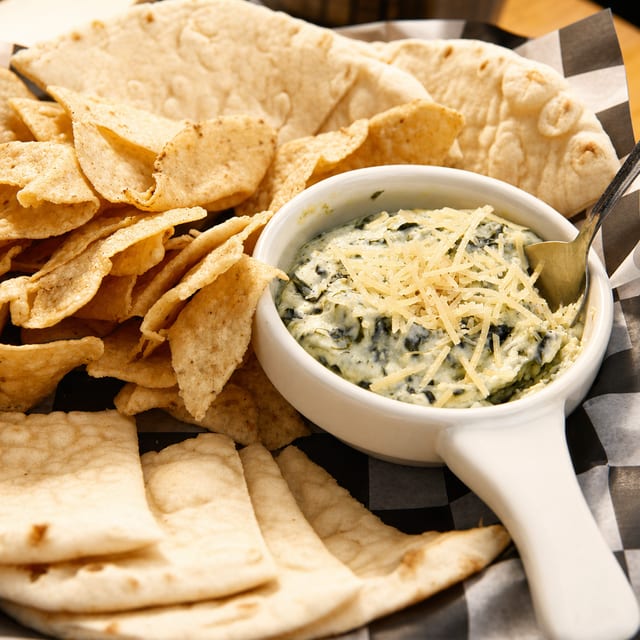 Queso Spinach Dip.
