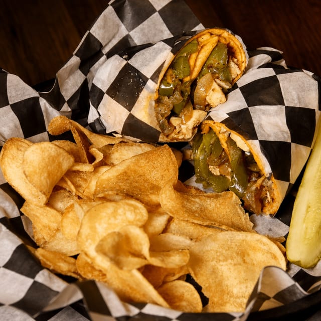 Chicken Fajita Wrap.