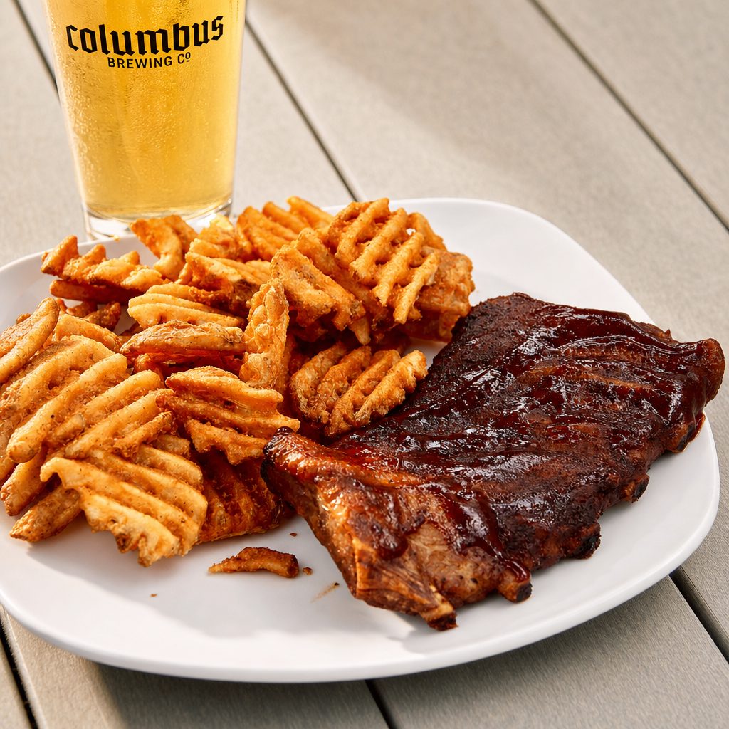 1/2 Rack of Ribs.